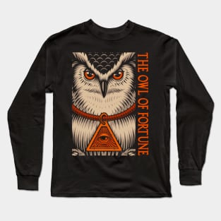 The Owl of Fortune Long Sleeve T-Shirt